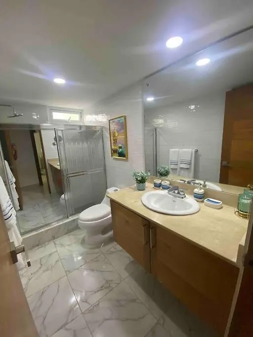 公寓 Apartamento Para 6 Personas En La Playa Con Piscina 普拉塔港 多米尼加共和国